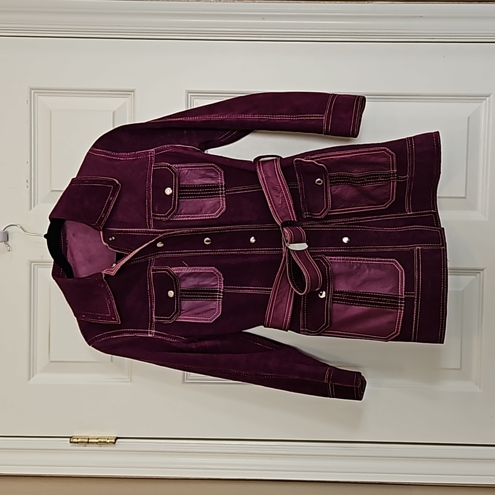 Reversible leather/suede jacket - Picture 2 of 16